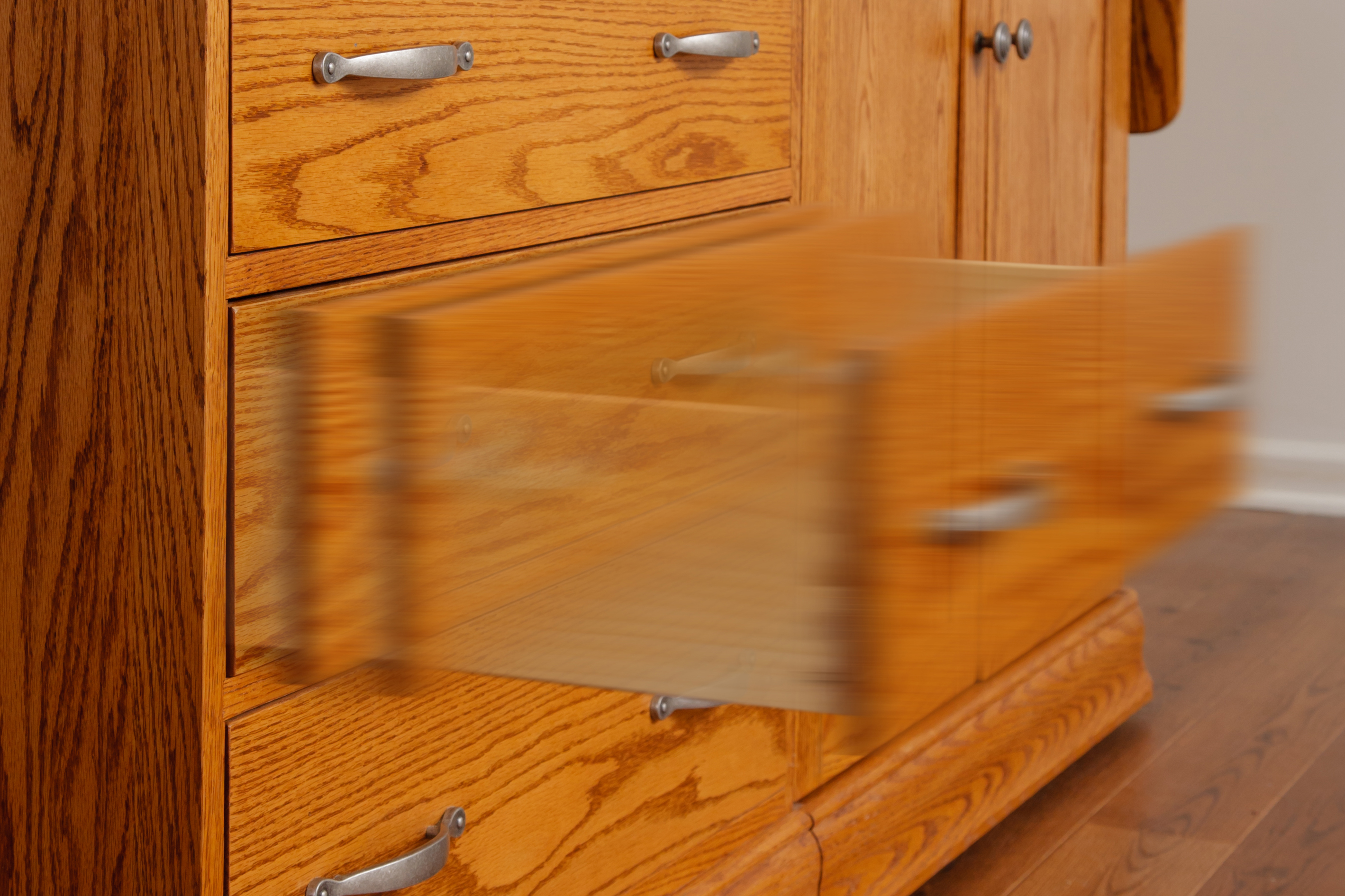 Soft close drawers