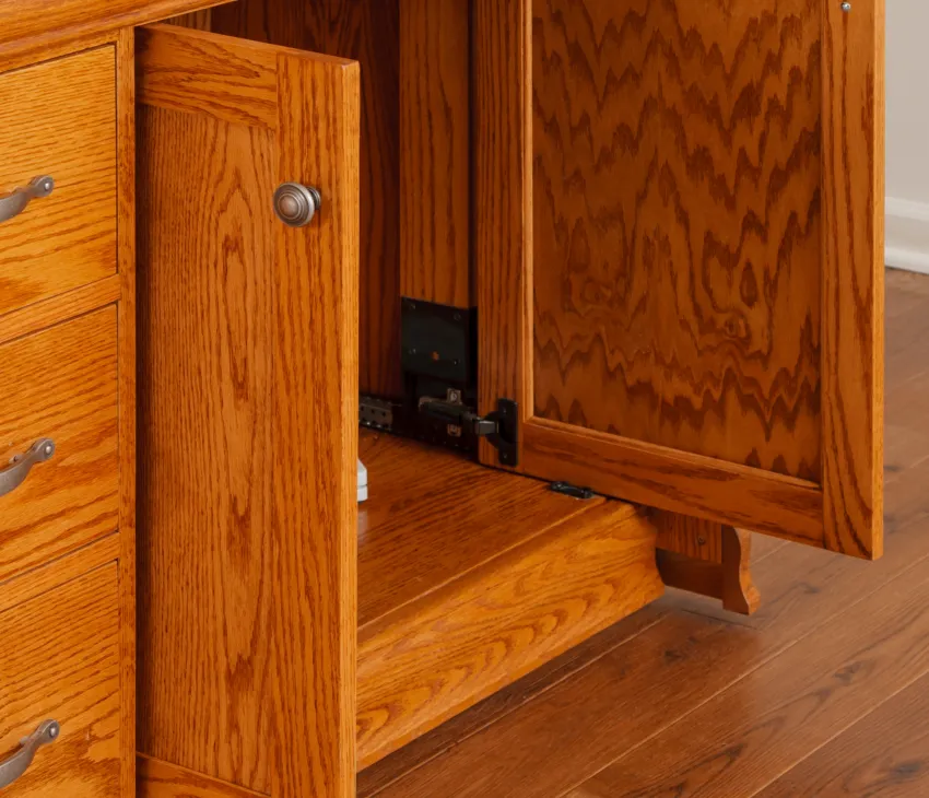 Adding pocket doors will increase over all length by 2.75”. Pocket Doors